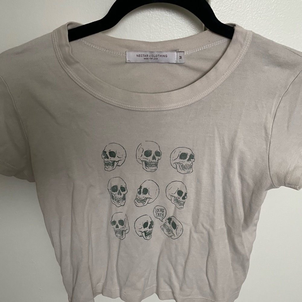 Cropped Graphic Tee